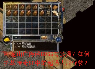����ɽׯ����BOSS�ж�ǿ�������ս����SF�еĳ�ǿ���ι��