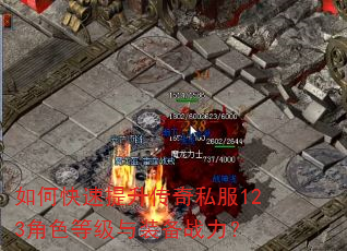 如何快速提升传奇私服123角色等级与装备战力? 如何快速提升传奇私服123角色等级与装备战力?