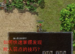 如何快速掌握发现敌人弱点的技巧? 如何快速掌握发现敌人弱点的技巧?