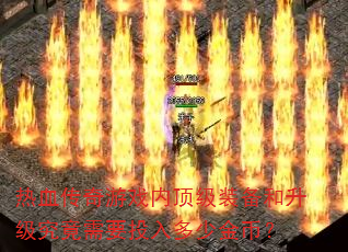 ��Ѫ������Ϸ�ڶ���װ��������������ҪͶ����ٽ�ң�